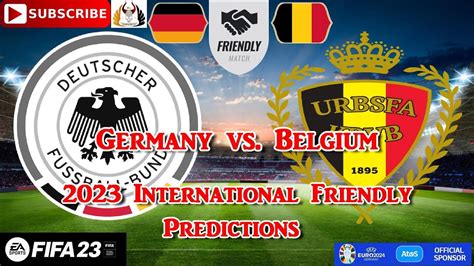 germany vs belgium 2023
